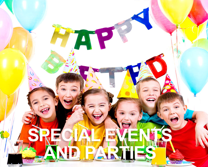 Special Events and Parties